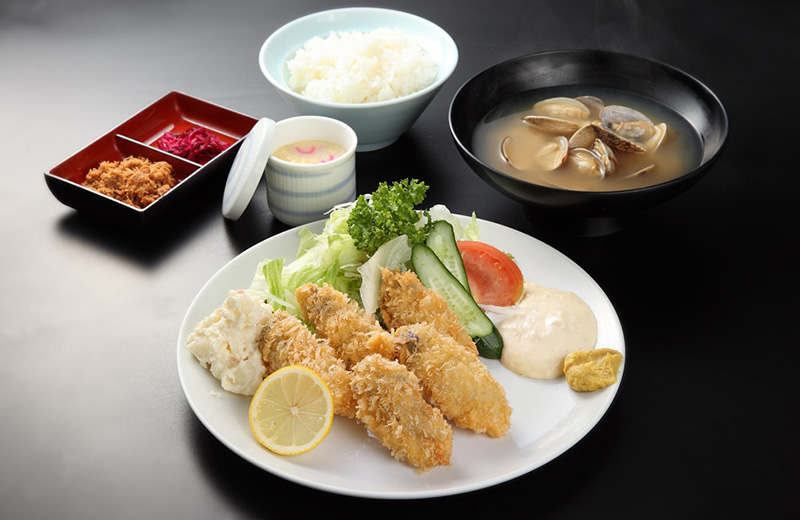 カキフライ定食
